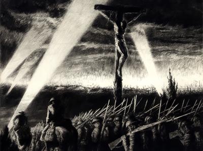 Marine Corps combat art, World War I: Kerr Eby, 43, by Kerr Eby