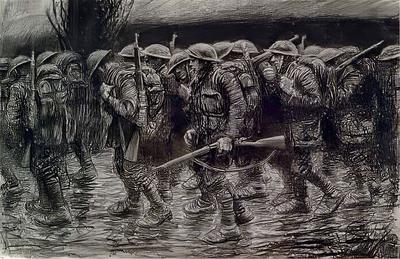 Marine Corps combat art, World War I: Kerr Eby, 56, by Kerr Eby