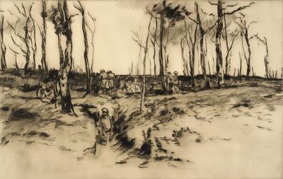 Marine Corps combat art, World War I: Kerr Eby, 62, by Kerr Eby