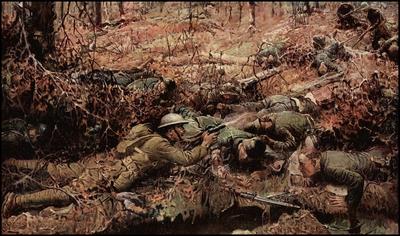 Marine Corps combat art, World War I: Schoonover, 1, by Frank Schoonover