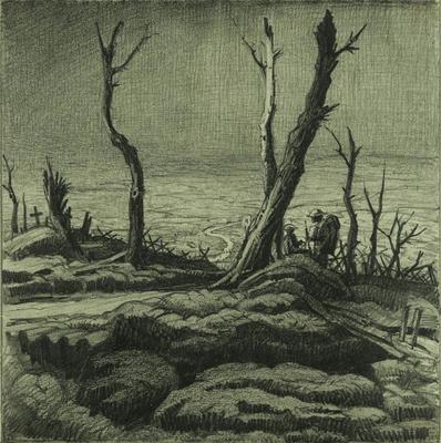 Marine Corps combat art, World War I: St. Mihiel Sector