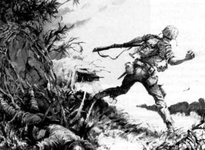 Marine Corps combat art, World War II: Charles Waterhouse, by Col. Charles H. Waterhouse