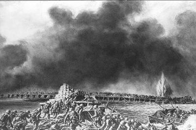 Marine Corps combat art, World War II: Ker Eby, 3, by Kerr Eby