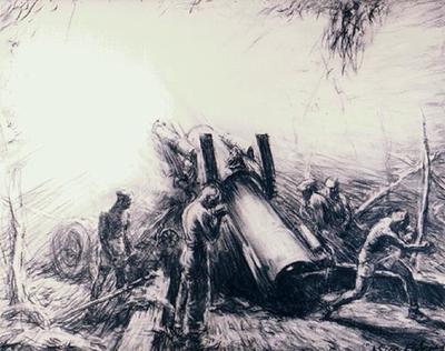 Marine Corps combat art, World War II: Ker Eby, 5, by Kerr Eby
