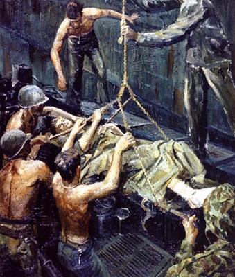 Marine Corps combat art, World War II: Kerr Eby, 15, by Kerr Eby