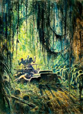 Marine Corps combat art, World War II: Kerr Eby, 36, by Kerr Eby