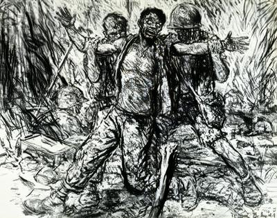 Marine Corps combat art, World War II: Kerr Eby, 54, by Kerr Eby