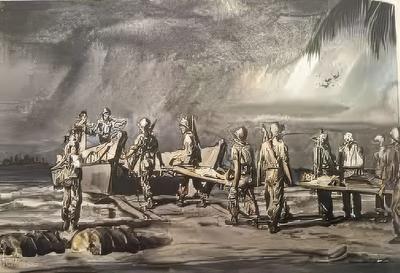 Marine Corps combat art, World War II: Kerr Eby, 73, by Kerr Eby